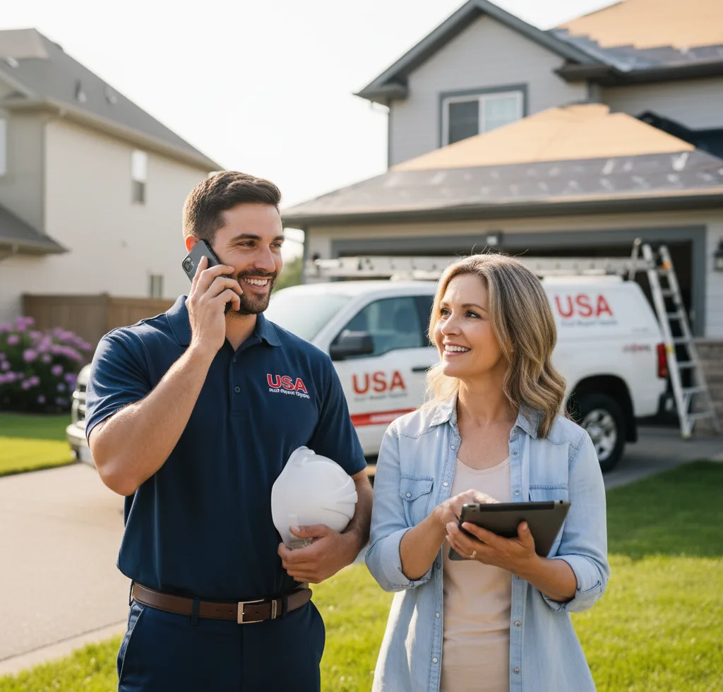 USA Roof Repair Experts customer support in Sutherlin